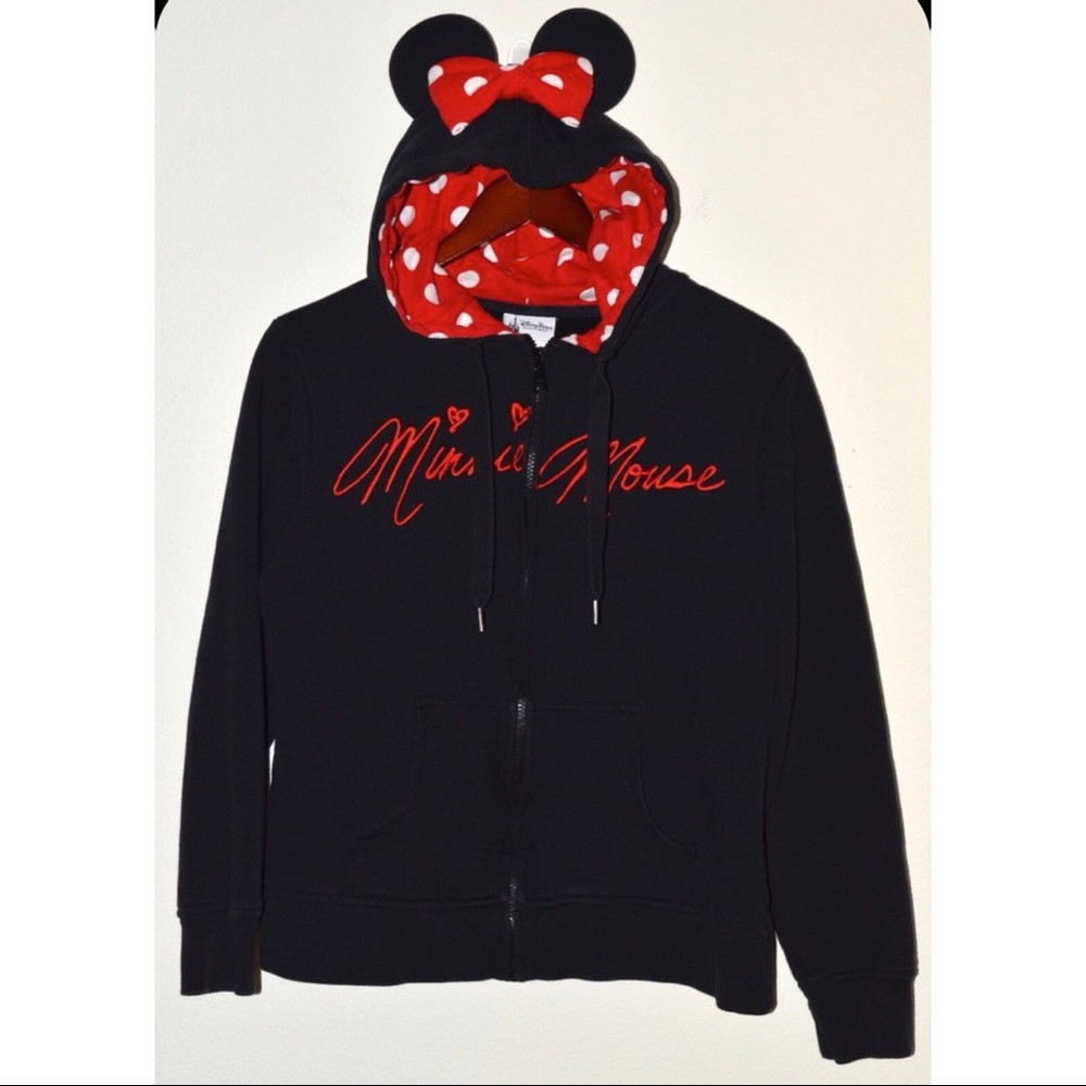 Minnie Mouse Zip Up Hoodie